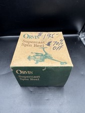 ORVIS SUPERCAST Model 78-15 Spinning Reel + Box Damaged Reel
