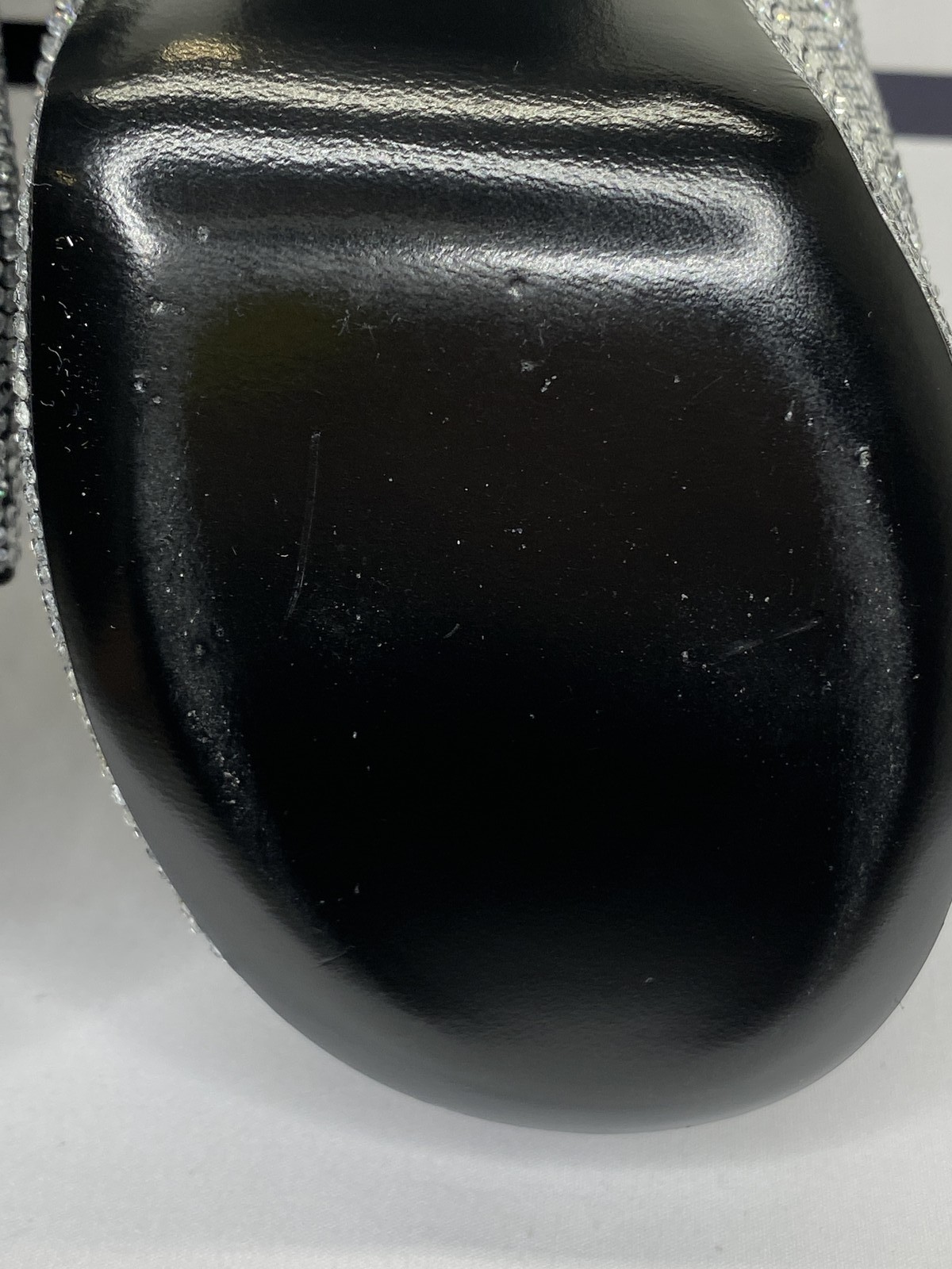 Givenchy Womens Sandals Silvery Size 8 Voyou Platform Strappy Jewels Buckle thumbnail 11