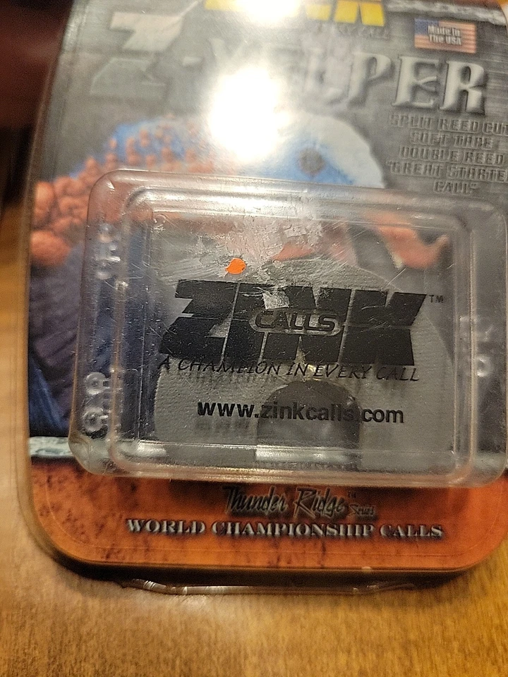 Zink Z-Yelper Waterfowl Marsh Field Forest Water Turkey Mouth Call SEALED NEW - Image 3 of 4