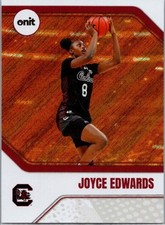 2025-26 ONIT Athlete NIL South Carolina WBB #B-4 Joyce Edwards Orange Parallel