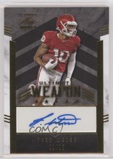 2022 Leaf Ultimate Draft Weapon Gold 80/99 Theo Wease Jr #UW-TW1 Auto 4z8