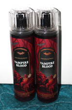 Set of 2 Bath Body Works VAMPIRE BLOOD 8 oz Fine Fragrance Mist Spray NEW