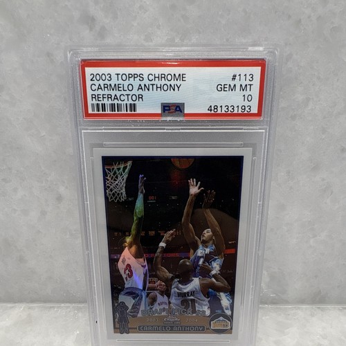 2003 Carmelo Anthony [Refractor] #113