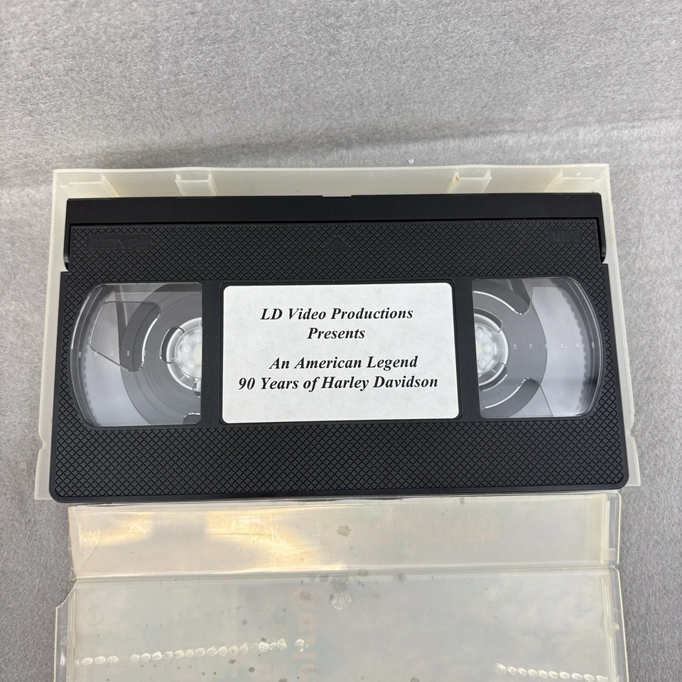 Harley Davidson 90 Years Of An American Legend VHS Video Tape - Image 3 of 3