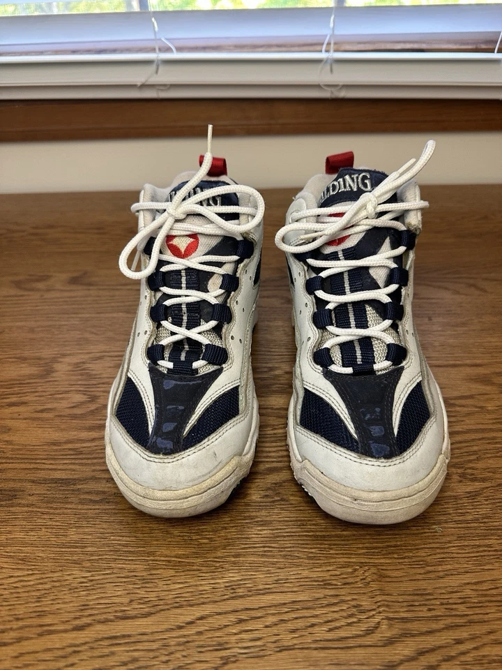 Zapato de baloncesto oficial Hakeem “The Dream” Olajuwon Spalding de colección para hombre 7,5 Foto 2 de 4