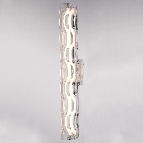 Vaxcel Lighting W0359 Marseille 1 Light 24"W LED Bath Bar - - Chrome - Picture 6 of 11