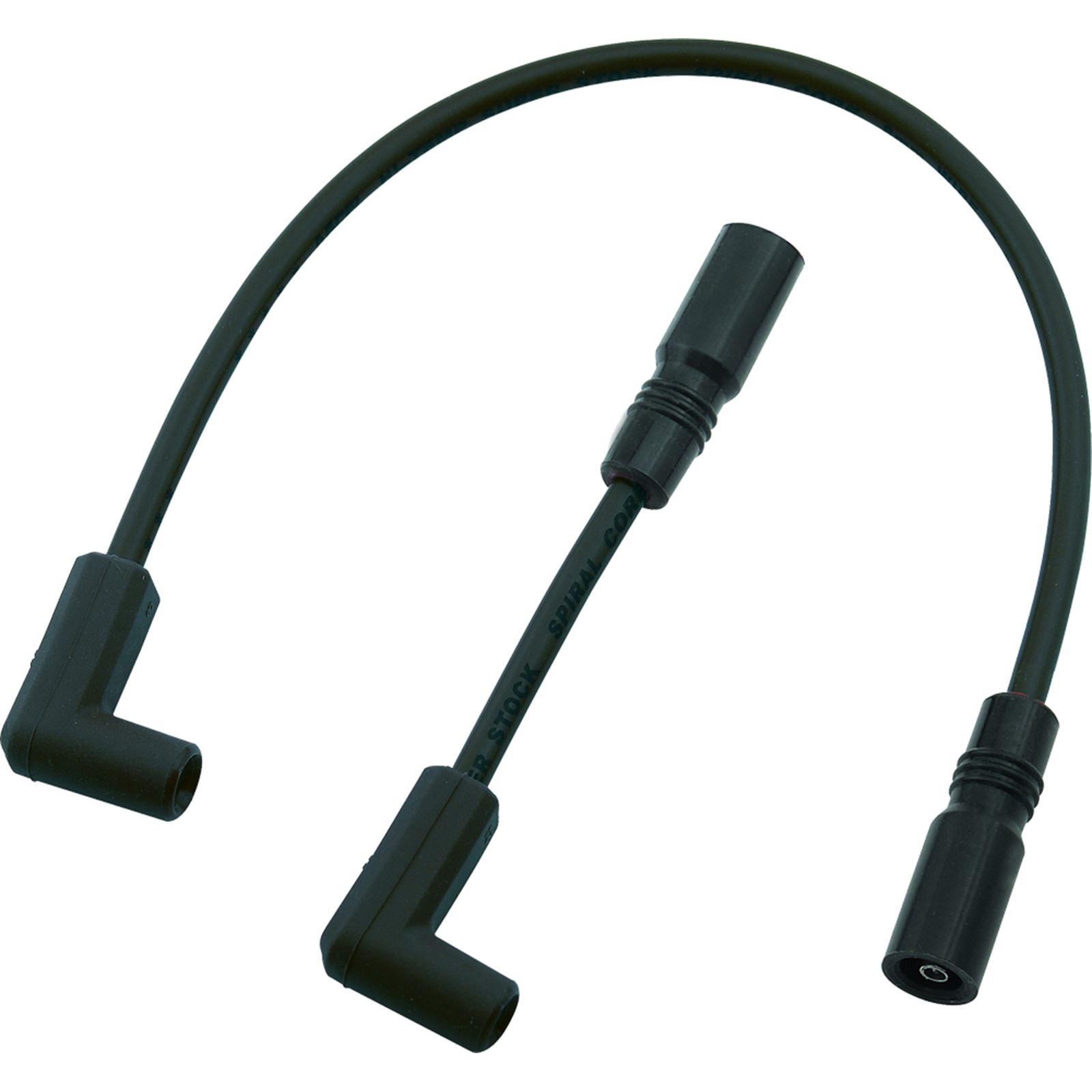 Accel Spiral Core Wire Set 8.0mm Black 171100-K