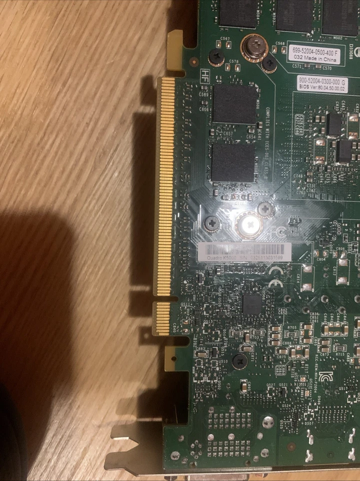 PNY K5000 QUADRO NVIDIA Graphics Card GDDR5 4GB VRAM (VCQK5000-T) - Image 4 of 4