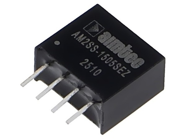 AM2SS-1505SEZ Wandler: Dc/Dc 2W Ueing: 13,5-16,5VDC Uausg: 5VDC Iausg: 400Ma Aim-image