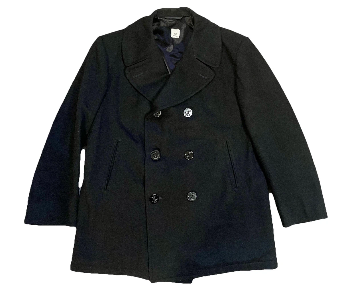 Pea Coat Water Resistant Regular Size Coats, Jackets & Vests for