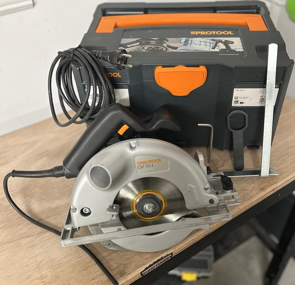 Sierra circular y systainer Protool (Festool) CSP 55-2 raro Foto 2 de 4