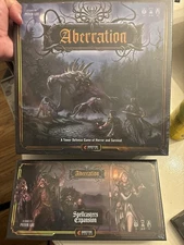 Aberration Board Game - Standard w/ Spellcasters Exp. - Gamefound Unopened