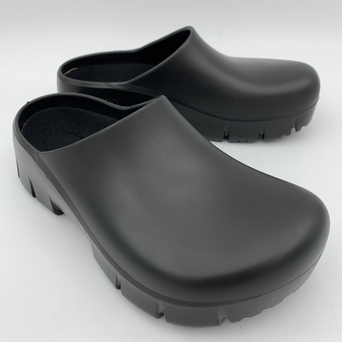 Birkenstock New w/ Box Super-Birki 2.0 Black Polyurethane Narrow