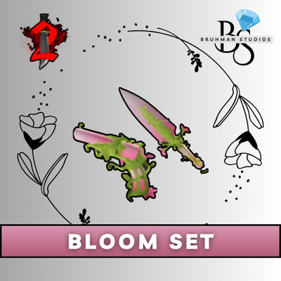 ONLINE   | Murder Mystery 2 | MM2 | Godly Bloom Set - CHEAP & FAST
