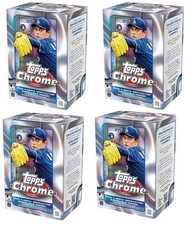 2025 Topps Chrome MLB Baseball Value Blaster Box (Lot of 4) - In Stock!