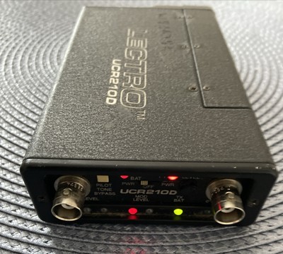 Lectrosonics UCR210D UHF Wireless Audio Receiver - Batteriebetrieben - Einschalten