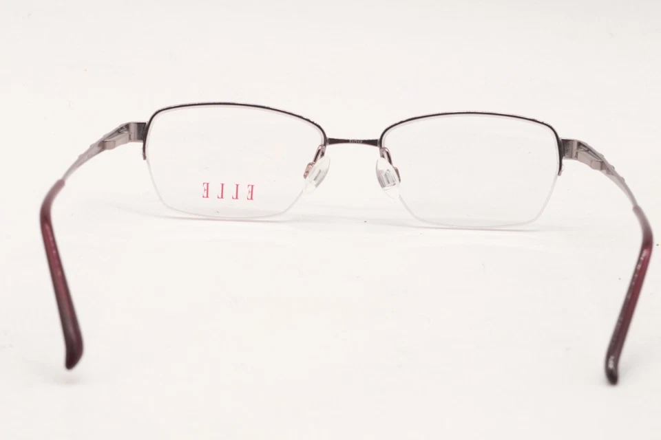 NUEVOS ANTEOJOS ELLE EL 13464 WI PÚRPURA AUTÉNTICOS MARCOS DE DISEÑO 51-17 Foto 4 de 4
