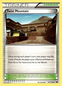 Twist Mountain Uncommon Dark Explorers 101/108 Pokémon TCG