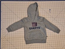 NFL Gerber Infant  Toddler New York Giants Football Hoodie 18 Month