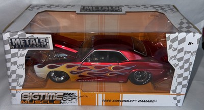 ミニカー Jada Toys 1 24 BIGTIME Muscle 1969 Chevy Amazon.com: Jada Toys Bigtime Muscle 1:24 1969 Chevy Camaro