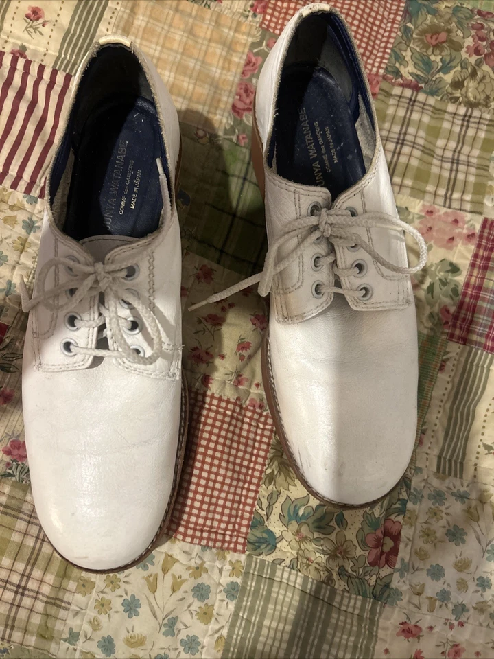 Junya Watanabe Comme Des Garçon White Platform Unisex Shoes - Image 3 of 4