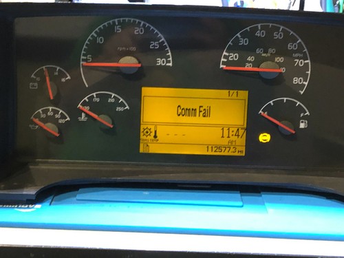 2004 VOLVO BLUEBIRD USED DASHBOARD INSTRUMENT CLUSTER FOR SALE - Picture 4 of 13
