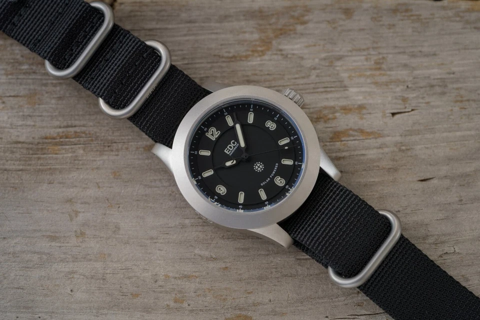 EDC Hardwear EDC2-B Tactical- Solar Watch - 100 Meters - Sapphire - Image 4 of 4