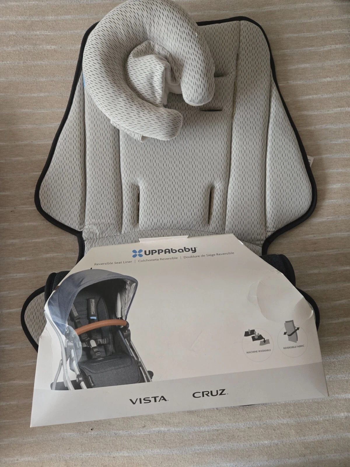 UPPABaby Seat Liners Bundle Vista/Cruz STROLLER Cushion Replacement New!