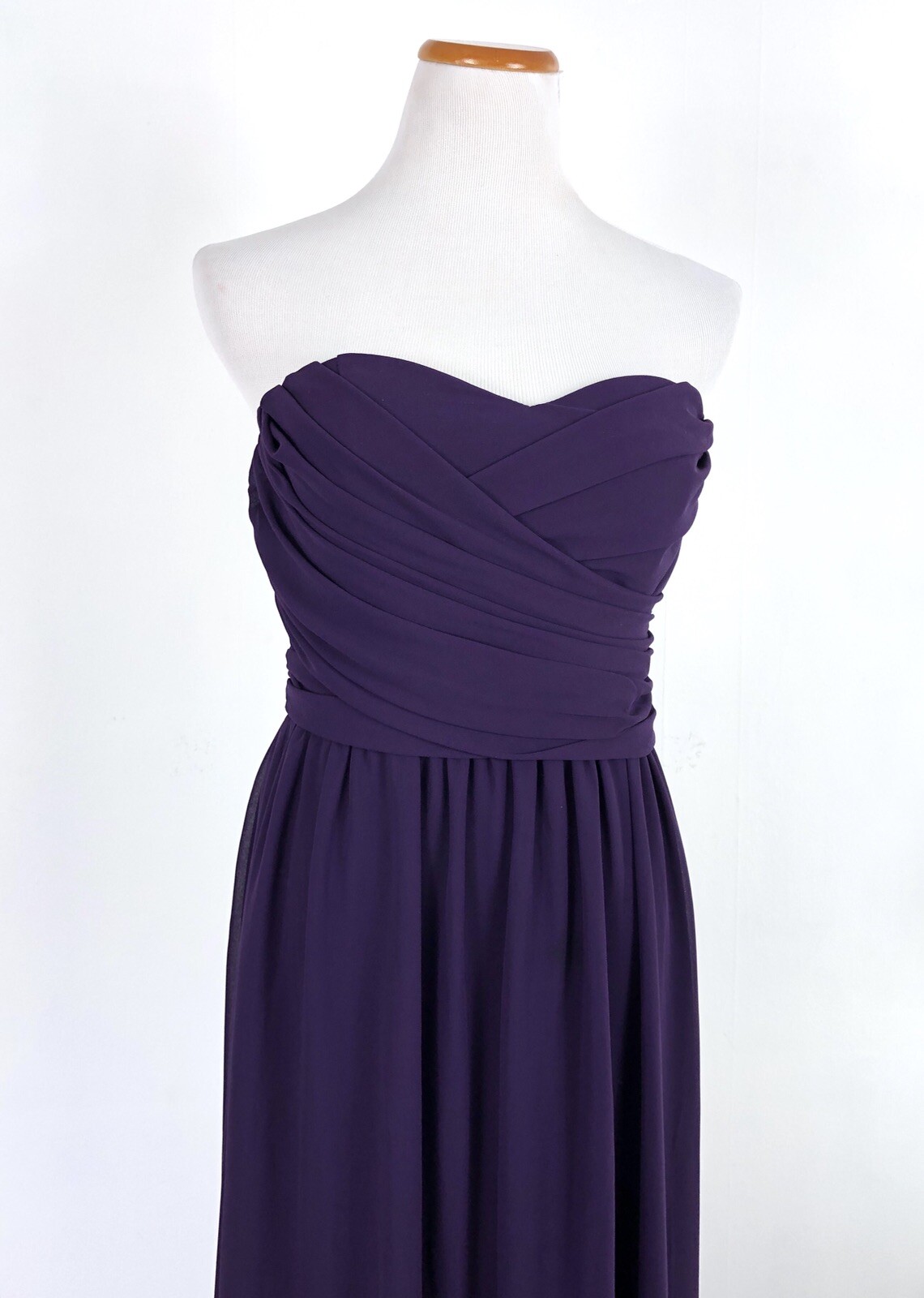 Lulu's Royal Engagement Strapless Plum Purple Dre… - image 3