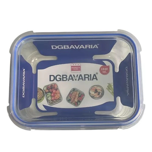 Contenitori Rettangolari In Vetro Con Coperchio Ermetico Per Alimenti set 4 pz. - Foto 7 di 7