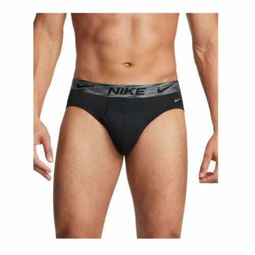 NIKE RELUXE HIP BRIEF Twin Pack/2-Pack Black Medium Black NWT/NIB - Picture 1 of 11