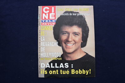 1985 MAY 23 CINE TELE REVUE MAGAZINE - PATRICK DUFFY COVER - E 11953