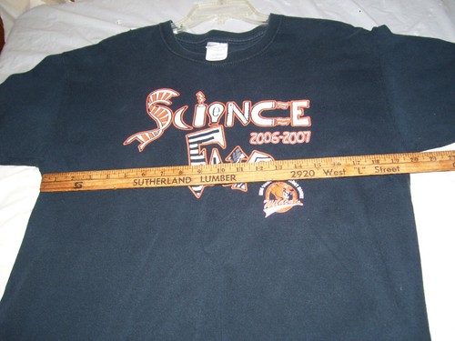 Gildan men's Adult T-Shirt Size Large Science Fair 2006-2007 Please See Pics - Picture 11 of 15