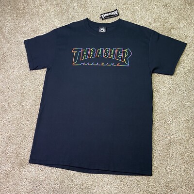 ★Thrasher Pyramid Mens Tee 関税込★ Thrasher Pyramid Black T-Shirt | Zumiez
