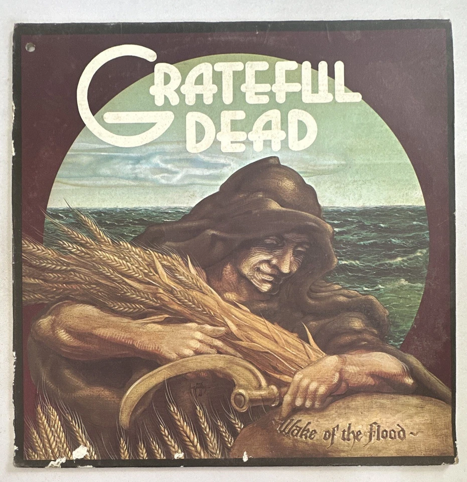 Grateful Dead “Wake of the Flood" U.S. Issue Lp Vinyl Record VG+ / G Condition - Image 2 of 4