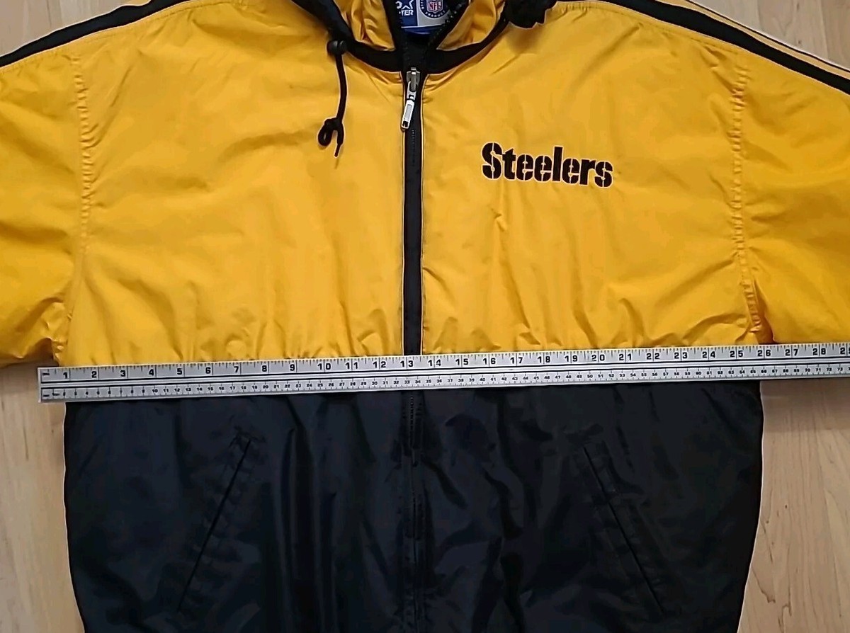 Vintage Pittsburgh Steelers Starter Jacket XL Embroidered RN