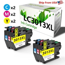 6PK replace for Brother LC3013 XL Color Ink Cartridge for MFC-J690DW MFC-J895DW