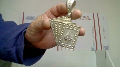 VINTAGE ACE OF SPADES PENDANT