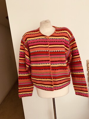 Vintage Rodier Mase In France Cardigan Sweater Sz L