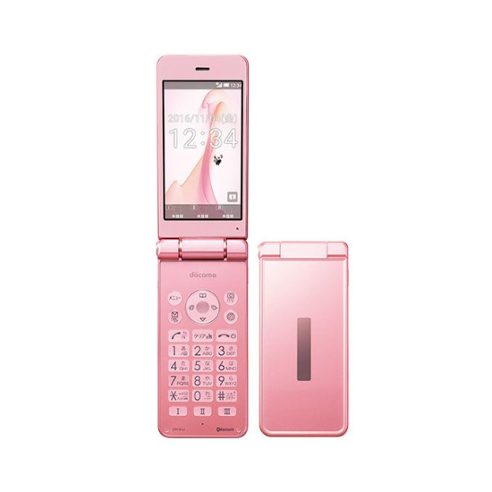 SH-01J　ピンク SHARP AQUOS SH-01J Pink DOCOMO ANDROID Flip Phone Keitai SIM