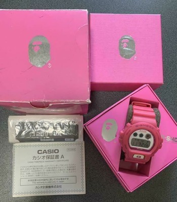 CASIO G-SHOCK DW-6900 × A BATHING APE 