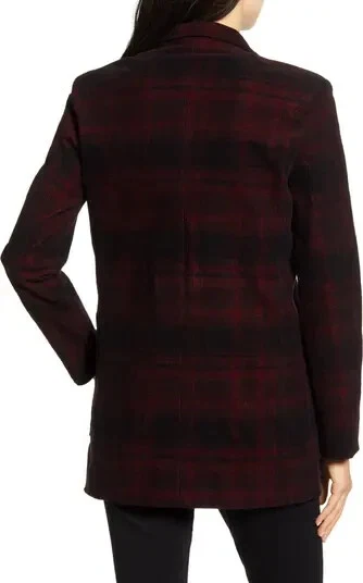 Blazer Rojo Pagoda Baylee Adriano Goldschmied talla S/100% AUTÉNTICO NUEVO AG Foto 3 de 4