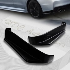 For 2015-2021 Subaru Wrx Sti Rear Bumper Lip Aprons St-style Polyurethane 2pcs
