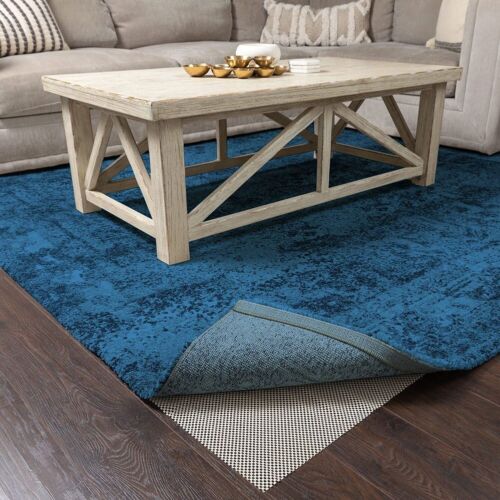 Anti-Slip✅ Indoor Floor Carpet Base Non-Slip Mat Underlay Rug Pad Strong Gripper - Picture 3 of 8