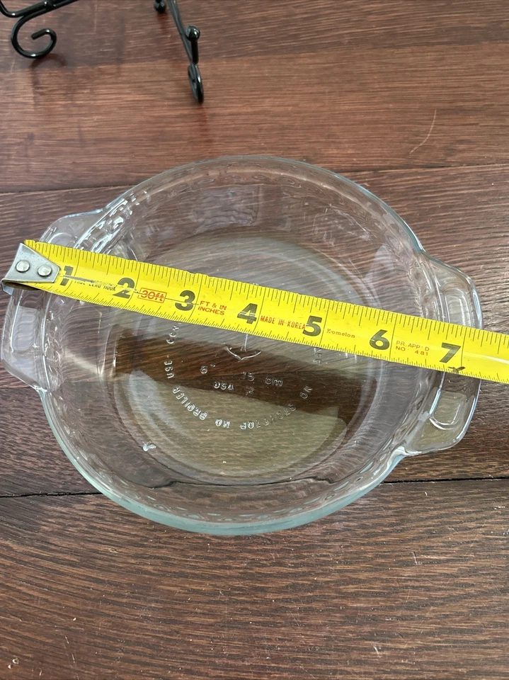 Anchor Hocking 迷你馅饼玻璃盘烤箱基础,6 英寸美国 — 第 4/4 张图片