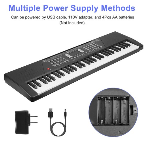 Electric Music Piano Kids Digital Keyboard Piano Musical Instrument Piano Gift - Picture 55 of 79