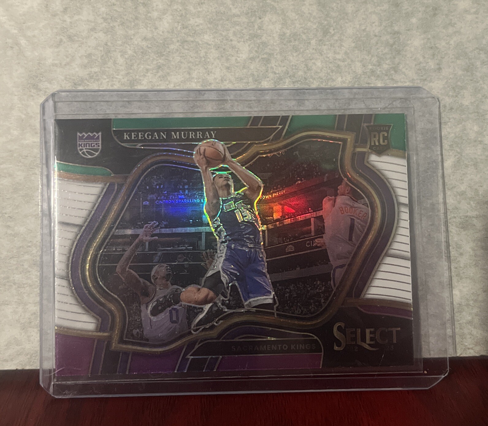 2022 Select Keegan Murray RC  Courtside Green White Purple Prizm