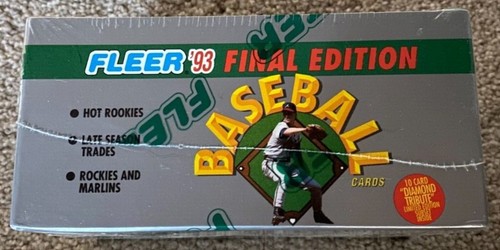 1993 Fleer Final Edition Baseball Trading Card Set Factory Sealed - Picture 2 of 4