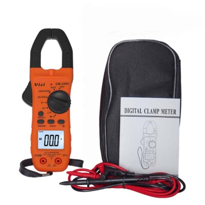 VICI Digital Clamp Meter Multimeter Tester CM2000C DC AC Voltage Current R ohm