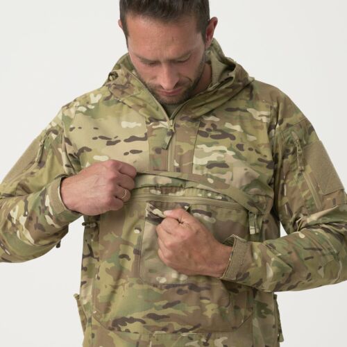 Helikon-Tex TRACER ANORAK JACKET Military Outdoor woodsman Tactical MULTICAM - Picture 10 of 88